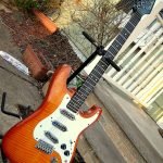 Polished guitar